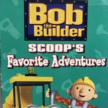 Bob The Builder Scoop&#39;s favorite Adventures VHS Video Tape VCR Cassette - $12.95