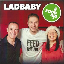 Ladbaby - Food Aid 2022 Eu &quot;Signed By Ladbaby&quot; Card Sleeve Feat. Martin Lewis - £20.03 GBP