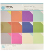 Martha Stewart 12x12  ESSENTIALS SOLID PAPER PAD - $284.15 MXN