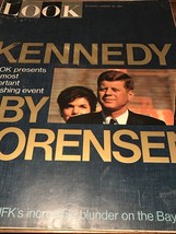 Vintage August 10, 1965 Look Magazine - Kennedy By Sorensen - - £5.34 GBP