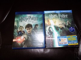 Harry Potter and the Deathly Hallows: Part II (Blu-ray/DVD, 2011, 3-Disc Set EUC - £17.50 GBP