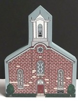 Allegheny Reformed United Church of Christ PA Wood Decor @5.5&quot;h Hometowne 1998 - £7.96 GBP