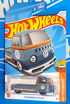 Hot Wheels 2024 HW Hot Trucks Series #42 Volkswagen T2 Pickup Blue-Gray - £2.24 GBP