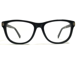 Porta Romana Eyeglasses Frames 1779 600 Black Silver Brown Wood 55-17-135 - $74.58