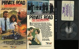  Private Road: No Traspassing Beta Mitzi Kapture Trans World Video Tested - £11.82 GBP