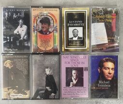 Vintage Cassette Tape Lot (8) – Streisand, Bennett, Nat King Cole &amp; More - €13,53 EUR