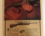 Remington Model 7400 Vintage Print Ad Advertisement  pa16 - $9.89