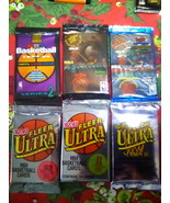 Fleer Ultra and Stadium Club NBA Basketball Cards Bulk Lot Of 6 Wax Pack... - $59.99