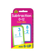 School Zone Flash Cards - Subtraction - £24.75 GBP