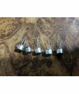 Lot of 5 Motorola Transistor 48-83750G03 3-Pin Silver Leads R0G03   nos - $93.08 MXN