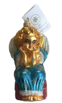 Christopher Radko Lil Miss Angel Glass Ornament Starlight Christmas Holiday 1997 - $51.36