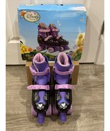 Disney Fairies adjustable quad Skates 4 yr &amp; up- Children size 1-4 BLACK... - $42.63