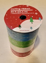 Curling Ribbon 4 Color 80 ft Total 3/16” x 20 ft Each Color By Happy Hom... - $5.89