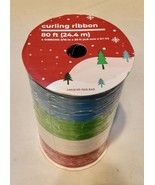 Curling Ribbon 4 Color 80 ft Total 3/16” x 20 ft Each Color By Happy Hom... - £4.70 GBP