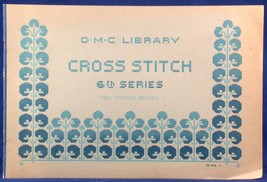 DMC Library Cross Stitch 6th Series Revised People Borders 1968 France Vintage - £4.01 GBP