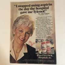 Vintage Tylenol Extra Strength print ad 1981 ph2 - $6.92