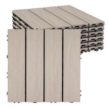 Famobay WPC Patio Deck Tiles 3D Organic White 12x12in 6pcs Durable Water... - €23,68 EUR Famobay WPC Patio Deck Tiles 3D Organic White 12x12in 6pcs Durable Water... - €23,68 EUR