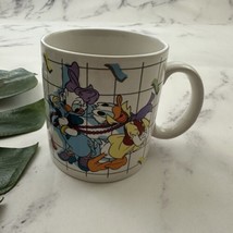 Disney Applause Vintage 80s Donald Daisy Duck Coffee Mug Wont You Be Mine - $18.80