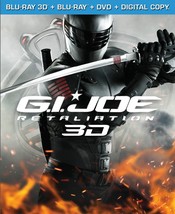 G.I. Joe: Retaliation [Blu-ray 3D + Blu-ray + DVD + UltraViolet] (Bilingual)  - £10.70 GBP
