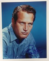 Paul Newman (d. 2008) Signed Autographed Glossy 8x10 Photo - Lifetime COA - £158.48 GBP