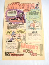 1980 Color Ad Whoppers Candy Great Whoppers From History #2 - £6.28 GBP