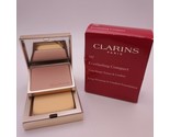 Clarins Everlasting Compact Long Wearing &amp; Comfort Foundation BEIGE 107 - £21.70 GBP