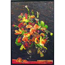 &quot;Modern Classic&quot; By Susan Soffer Cohn Mixed Media Painting on Canvas 32&quot;x21 3/4&quot; - $1,792.47