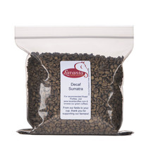 LAVANTA COFFEE GREEN SWISS WATER PROCESSED DECAF SUMATRA TWO POUND PACKAGE - $38.95