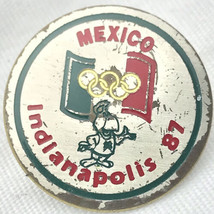 Mexico Indianapolis 1987 Vintage Pin - $9.89