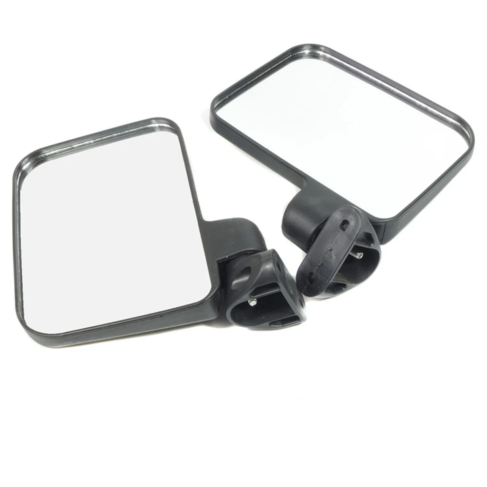 E0142 1 Pair Universal Folding Side View Mirror  Golf Carts Rear View Mirrors    - £205.49 GBP