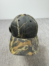 Vintage Mossy Oak Hat Cap Snap Back Camo y2k Grunge Hunting Outdoors Fis... - $19.79