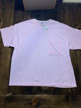 Large Single Stitch Tshirt- Vintage Cheetah -NEW NOS Pink Cotton Short S... - $15.05