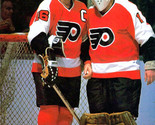 BERNIE PARENT &amp; BOBBY CLARKE 8X10 PHOTO HOCKEY PHILADELPHIA FLYERS NHL - $4.94