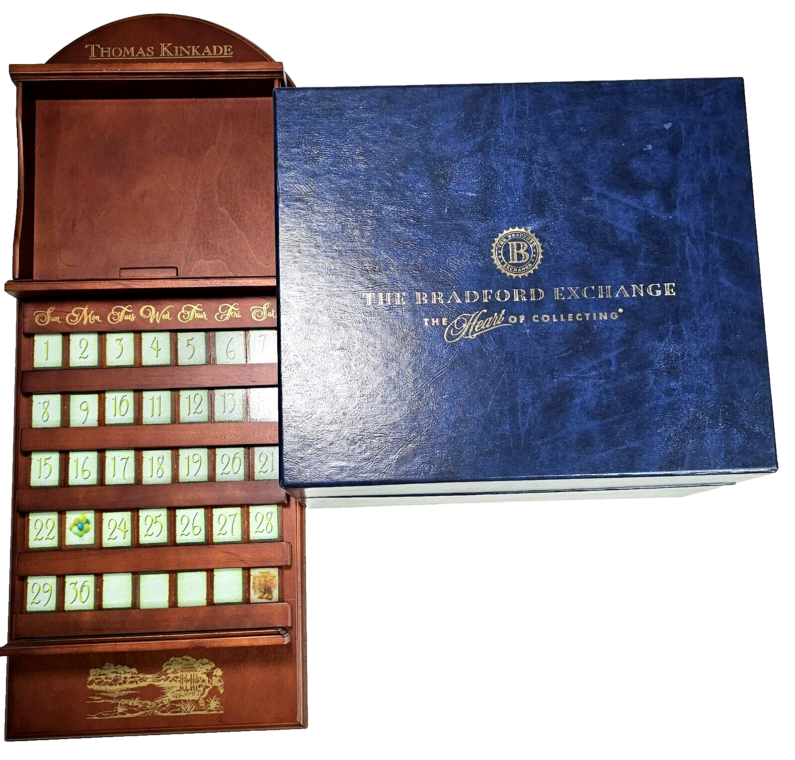 The Bradford Exchange Perpetual Calendar - T. Kinkade - Gifts From God's  Garden - $199.99