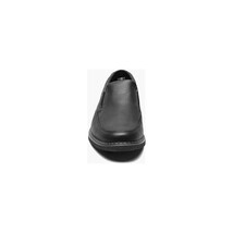 Nunn Bush Otto Moc Toe Slip On Walking Shoes Leather Black Tumbled 84963-007 image 3
