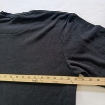 IZOD Sleepwear Pajama Shirt Men's XL Black Fleece Long Sleeve Comfort Lounge image 11