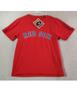 Boston Red Sox Majestic Shirt Unisex Large Red Short Sleeve Crew Neck Ba... - $12.84 CAD