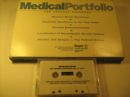 AUDIO CASSETTE 1997 Medical Portfolio FOR GENERAL SURGEONS Vol 11 #1 [Y1... - $38.28