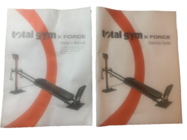 Total Gym  X Force Owner&#39;s Manual with Exercise Guide - $8.18