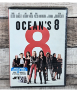 OCEAN&#39;S 8 DVD New Sealed 2018 Bonus Disc Features Sandra Bullock Cate Bl... - £7.75 GBP