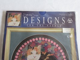 NEW Designs For The Needle Counted Cross Stitch Kit 5606 Becky on Hexagons 1997 - $12.00