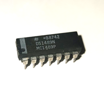 DS1489N x NTE75189 Diode Transistor Logic (DTL) Quad Line Receiver Integ... - £1.63 GBP