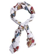 Harry Potter House Crest All Over Print Sheer Oblong Scarf 44&quot;x72&quot; - $21.87 CAD