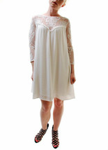 For Love &amp; Lemons Womens Dress Bonita Elegant Stylish Casual White Size Xs - £51.70 GBP