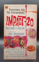 William F Nolan IMPACT 20 First edition SIGNED to Charles Fritch PBO 1963 Horror - £35.37 GBP