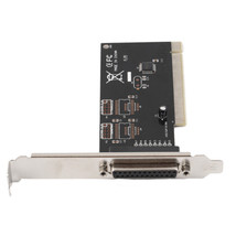 Parallel Port Pci Adapter Controller Card For Ieee 1284 Db25 25Pin Printer - £65.19 GBP