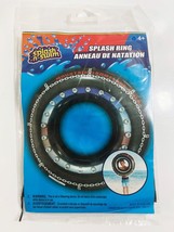 Splash-n-Swim 26.5&quot; Splash Ring Inflatable Pool Toy Mountain Snowflake T... - $9.85