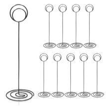 Table Number Holders 10Pcs - 8.75 Inch Place Card Holder Tall Table Numb... - £19.65 GBP