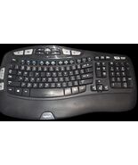 Logitech K350 Wireless Comfort Wave Ergonomic Keyboard No Dongle Tested  - €32,81 EUR