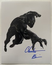 Chadwick Boseman Autographed Signed &quot;Black Panther&quot; Glossy 8x10 Photo - COA - £239.24 GBP